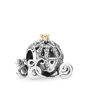 PANDORA DISNEY CINDERELLA'S PUMPKIN COACH CHARM!
